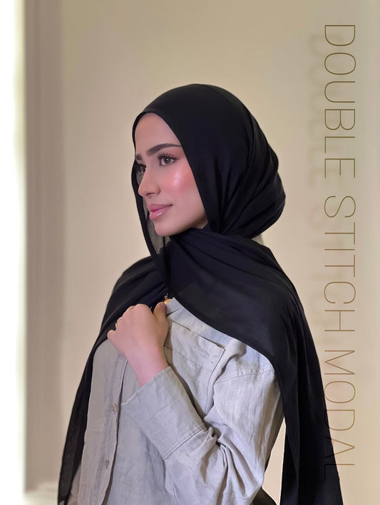 Black Modal Hijab
